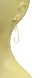 Freshwater Pearl Pendulum Vermeil Earrings