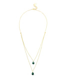 Emerald Layered Necklace