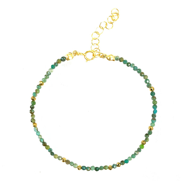 December Birthstone Bracelet - Turquoise