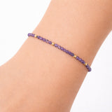February Birthstone Bracelet - Amethyst