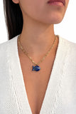 Sea Spirit Lapis Lazuli Fish Necklace
