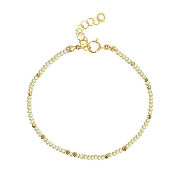 June Birthstone Bracelet - Pearl