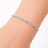 March Birthstone Bracelet - Aquamarine