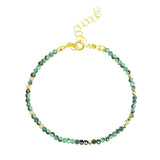 May Birthstone Bracelet - Emerald