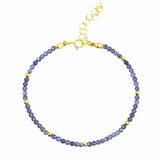September Birthstone Bracelet - Sapphire