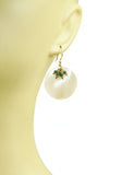 Emerald Shell Earrings