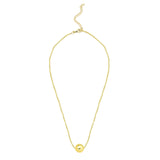 Golden Orb Necklace