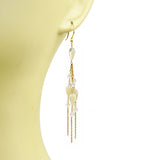 Mother of Pearl Cascade Earrings