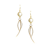 Moonstone Dangle Earrings