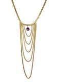 Ruby Swag Necklace