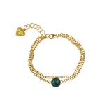 Emerald Vermeil Bracelet