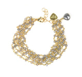 Mystic Labradorite Vermeil Bracelet