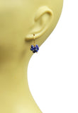 Lapis Lazuli Cluster Vermeil Earrings