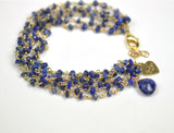 Lapis Lazuli Vermeil Bracelet