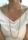 Lapis Lazuli Heart Convertible Necklace
