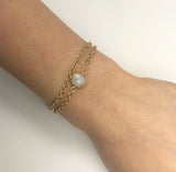 Moonstone Vermeil Bracelet