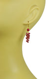 Ruby Cascade Vermeil Earrings