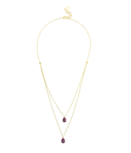 Ruby Layered Necklace