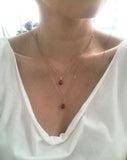 Ruby Layered Necklace